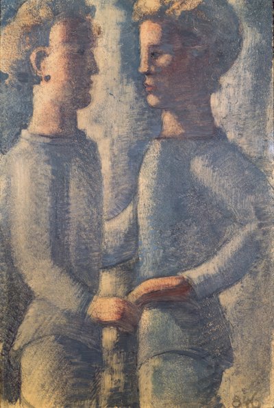 Due amici, 1936 da Oskar Schlemmer